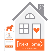Dog House Sticker by NextHome Elite Real Estate