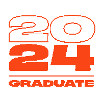 Orange Spring Sticker by UF J-School