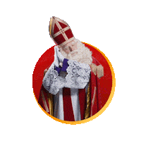5 December Pieten Sticker by Boekdesint