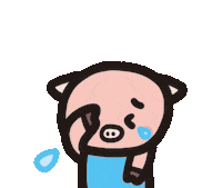 Sad Cry Sticker