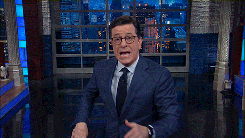 GIF by The Late Show With Stephen Colbert