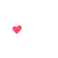i love you hearts Sticker by Mia Page