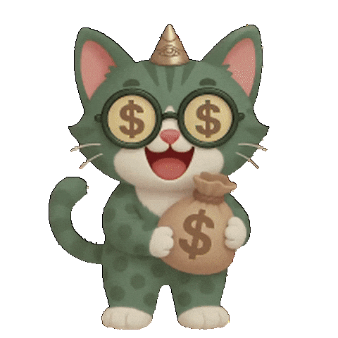 Money Gold Sticker