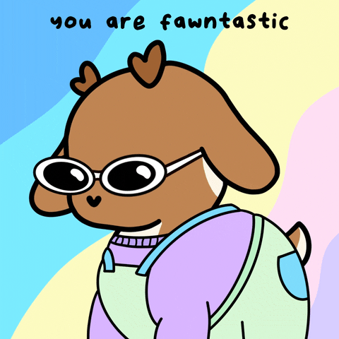 Deerpack happy nft sweet ily GIF