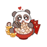 Chinese New Year Dumplings Sticker