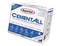 RapidSet concrete cement rapid set mortar mix Sticker