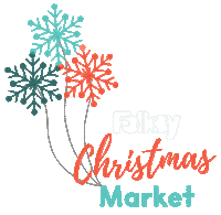 Folksy Christmas Market Sticker by Folksy