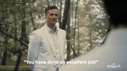 Happy Brendan Penny GIF by Hallmark Channel