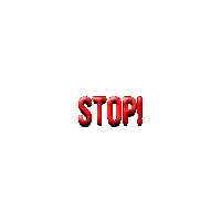 stop it turn around Sticker by Dr. Donna Thomas Rodgers