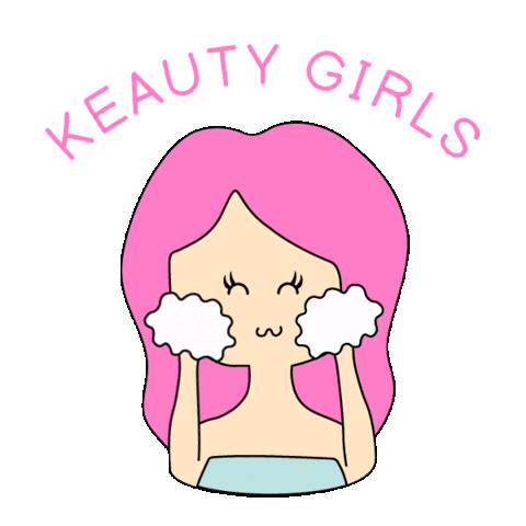 Keauty giphyupload girl beauty face Sticker