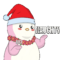 Santa Claus Christmas Sticker by Pudgy Penguins