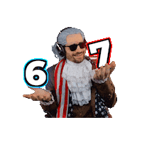 6 7 Sticker