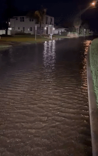 Storm Nicole Brings Flooding to West Florida Streets