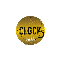 ClockCafeCyprus coffeetime coffeeoclock clockcafe Sticker