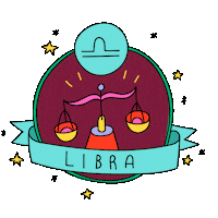 zodiac sign Sticker by Marcela Illustrates