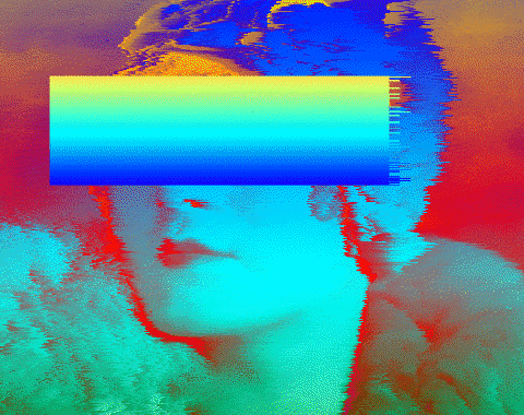 glitch colors GIF by devindixon4597