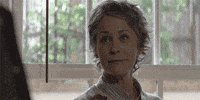 the walking dead smile GIF