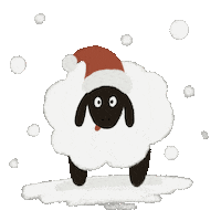 Merry Christmas Art Sticker by Natalia Kiantoro