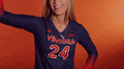 VirginiaAthletics uva virginiasports uvavolleyball virginia volleyball GIF