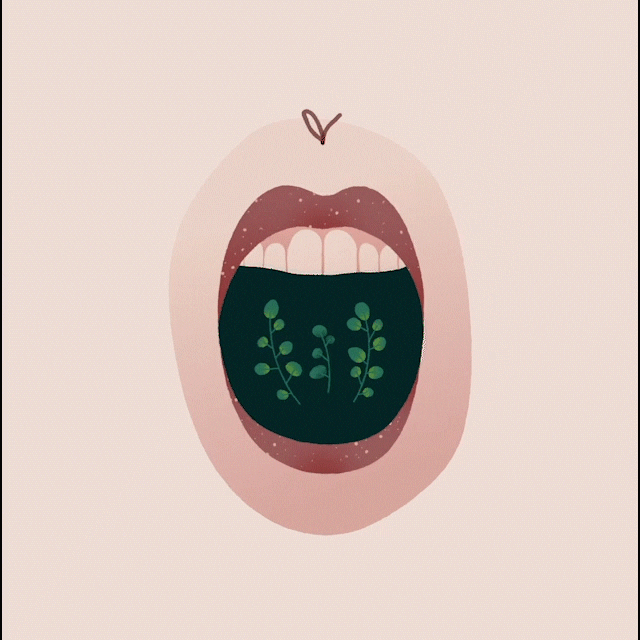 daryavernikovska pink hi green surprise GIF
