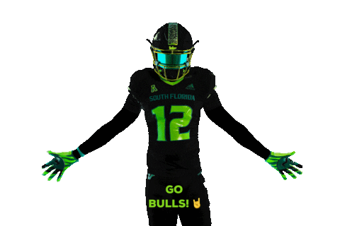 Usf Football Sticker by SoFloBulls