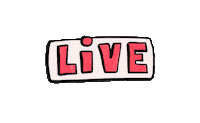 Livestream Sticker by byjohannafritz