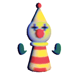 3D Character Sticker