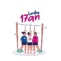 17 Agustus Indonesia Sticker by XL Axiata