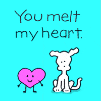 chippythedog love heart i love you chippythedog GIF
