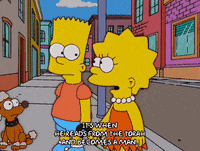 bart simpson dog GIF