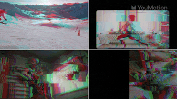 Dynamic Stylish Glitch Typography