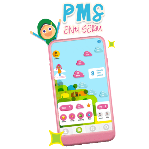 Period Menstruasi Sticker by Oky by Unicef