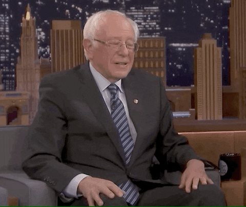Jimmy Fallon Bernie 2020 GIF by Bernie Sanders