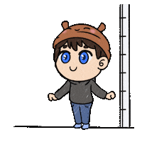 Growing Tippy Toe Sticker