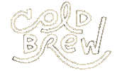 ahhrreee coffee cold brew ari farley Sticker