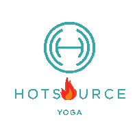 hotsourceyoga fire yoga sweat hotyoga Sticker