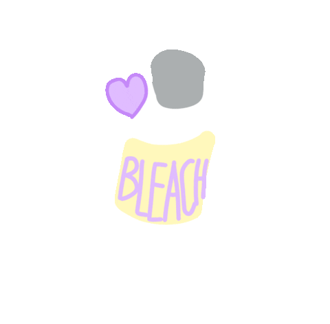 Bleach Hearts Sticker