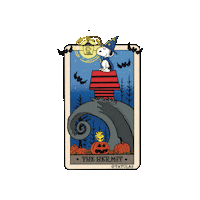 The Hermit Tarot Sticker by TheTatuTribe