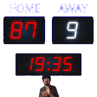 9 Away Sticker