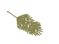 Twinkling Christmas Tree Sticker by artnis