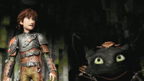 friends walk GIF by How To Train Your Dragon