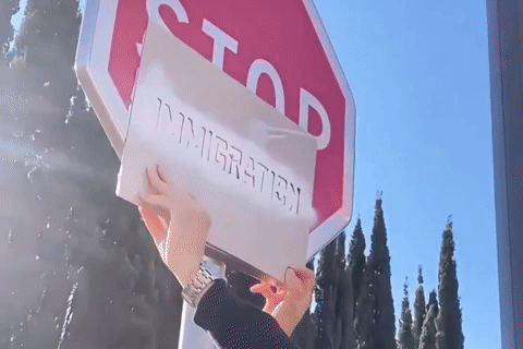 Stop Immigrant GIF
