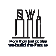 Cabelte future energia futuro cables Sticker