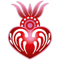Heart Love Sticker by CATALINA ESTRADA