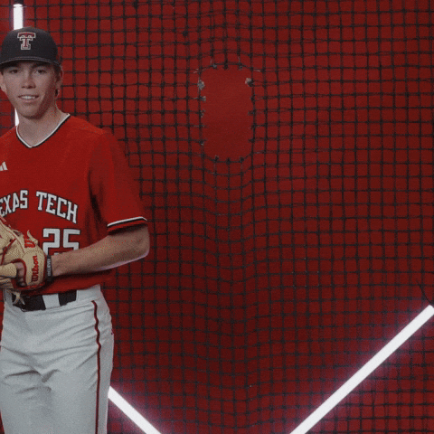 Zachary Fetchel GIF by Texas Tech Baseball