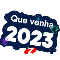 Happy New Year Celebration Sticker by Zenir Móveis