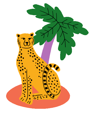 Tree Jungle Sticker by Georgia Perry
