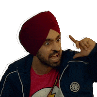 Diljit Dosanjh Hello Sticker by Zee Studios