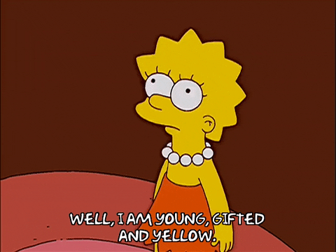 lisa simpson GIF