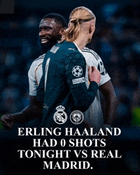 Real Madrid Erling Haaland GIF